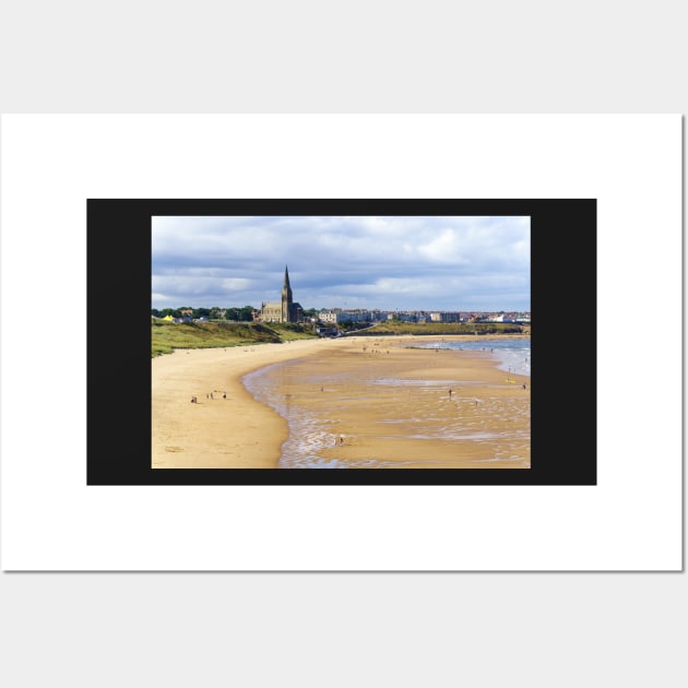 Long Sands Beach Tynemouth Wall Art by TMcG72